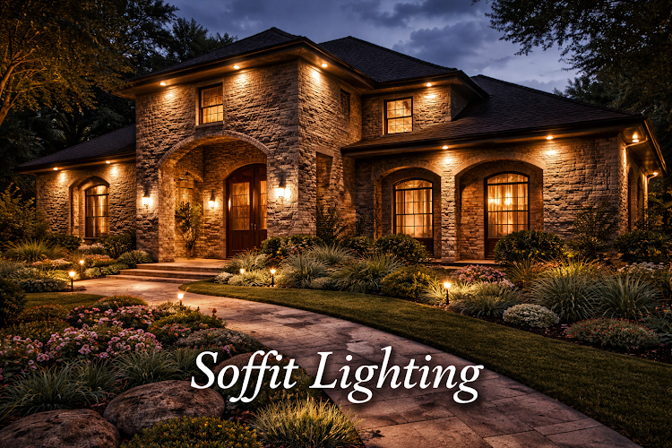 River Oaks Landscape Lighting Design by Majestic